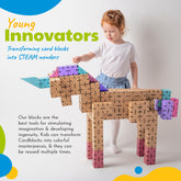 Cardblocks Constructive Blocks - Cardboard blocks for Self-Assembly